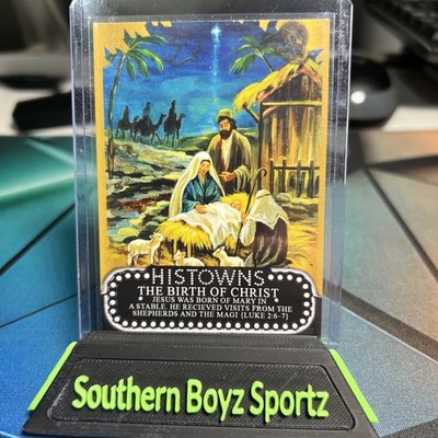 Histowns The Birth Of Christ Custom Art Card By Spades Customs