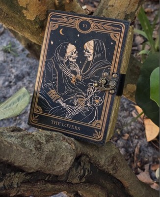 Deckle Paper Journal The Lovers 5x7''