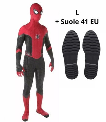 Far From Home Spiderman Kostüm L Gummisohlen 41 Profi Erwachsene Herren Spinne