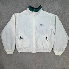 Vintage Eddie Bauer Fleece Blanket Lined Jacket Mens X-Large 80s Made In USA