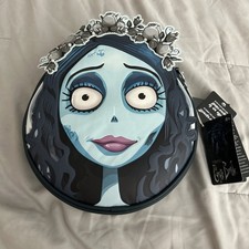 Loungefly Corpse Bride Emily Glow-in-the-Dark Figural Crossbody Bag NEW NWT