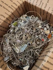 2 Pounds Jewelry Costume Vintage Mix LBS  necklaces bracelets pins rings etc lbs