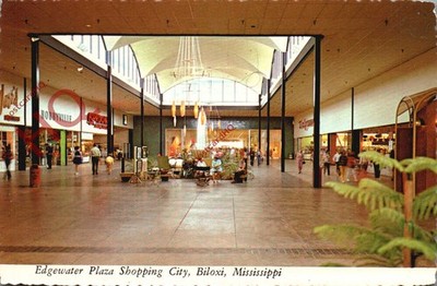 Ansichtskarte: - Biloxi, Edgewater Plaza Shopping City