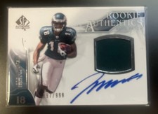 Patch Auto 237 /999__2009 SP Authentic JEREMY MACLIN Rookie Authentics Eagles