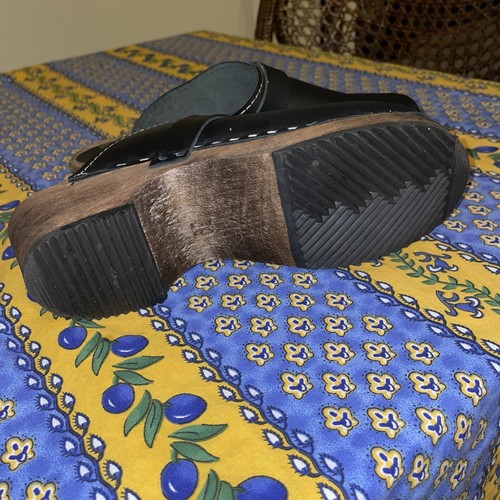 Lotta’s From Stockholm Neu Damen Schwarz Clogs EU 39 US 8,5 - Bild 5 von 6