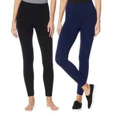 Rhonda Shear 2-pack Fleece-Lined NWT Legging Plus size P3X