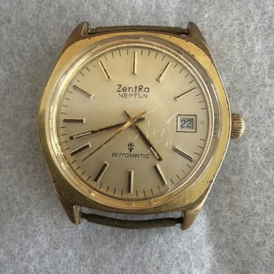 Vintage ZentRa Neptun Automatic Herren Armbanduhr