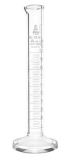 EISCO Graduated Cylinder, 10ml - Class A Tolerance 0.10ml - Round Base -...