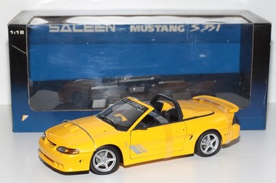 1:18 Ford Mustang Saleen S351 Cabrio (1999) | gelb | AUTOart 72731 | Modellauto