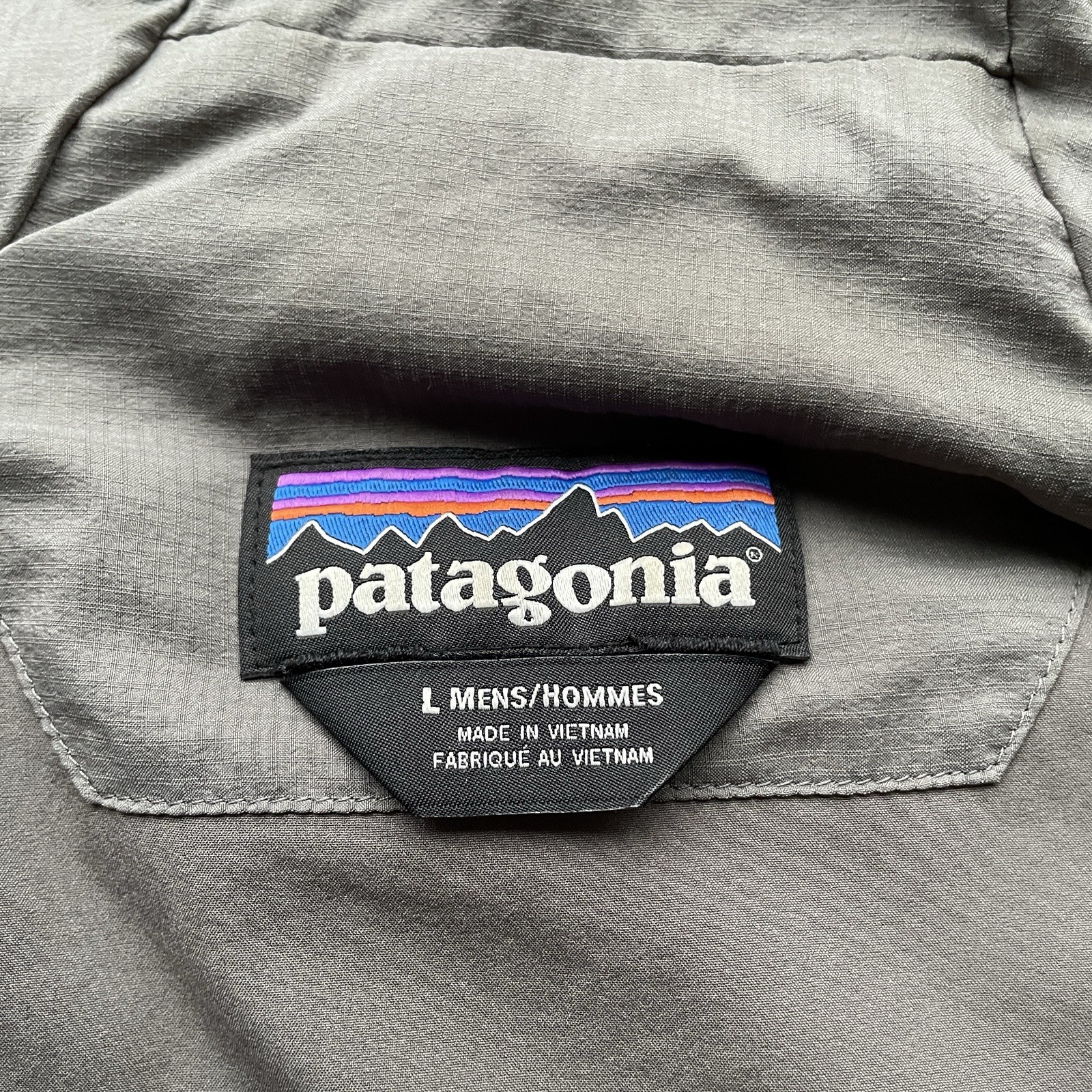 Patagonia Men's Nano-Air Light Hoody Jacket Gray Men's Large thumbnail 5
