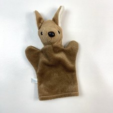Sunwood Souvenir Kangaroo Hand Puppet Plush Brown Soft Toy CE