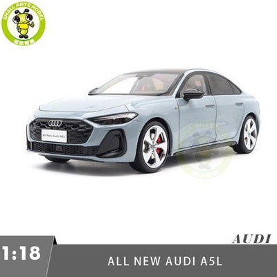 1/18 Audi A5 A5L 2025 Gray Diecast Model Toy Car Gifts For Friends