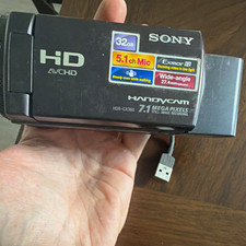 Sony Handycam HDR-CX360 HD AVCHD Camcorder 32GB 17x Zoom GPS Black