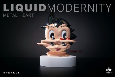 WeArtDoing Liquid Modernity Metal Heart Astro Boy Plus Ver 3 Art Figurine Models