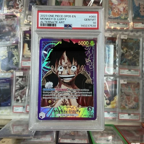 Monkey D.Luffy Awakening of the new Era OP-05 #060 Alt Art PSA 10 One Piece