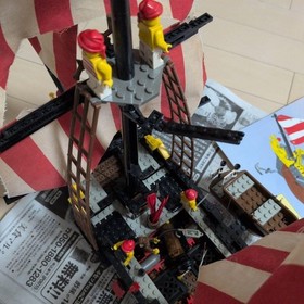 LEGO Black Seas Barracuda 6285 Vintage in 1989 No Box Used from Japan