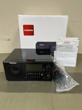 Sangean WR-22BK Digital Radio, AM/FM with Bluetooth, USB, Black