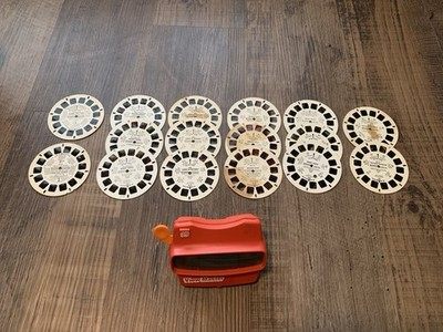 Vintage 80s View Master 3D w/ Dukes Of Hazzard, Spider-Man, Knight Rider Slides!