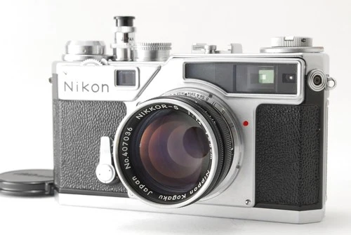 Late Titan [Near MINT]  Nikon SP 35mm Film Camera Nikkor S 50mm f/1.4 Lens JAPAN