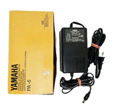 Genuine Yamaha PA-6 12V 2A External AC Adapter Power Supply With Box Great