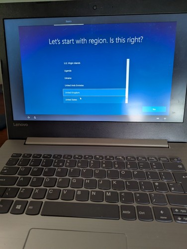 Lenovo IdeaPad 320-14IKB 14" Laptop Grey (8Gb, 128Gb SSD) keyboard issue - Picture 2 of 4