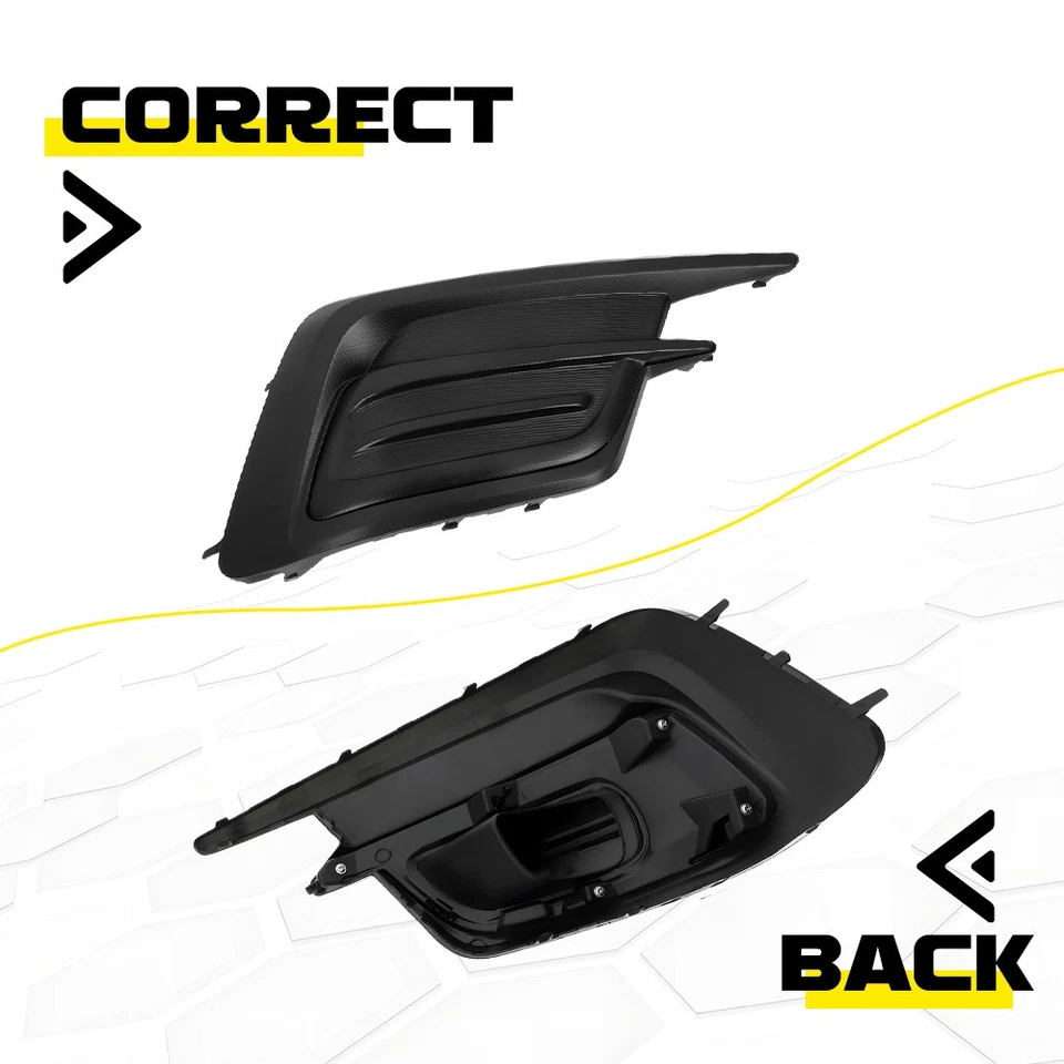 Cubierta de luz antiniebla Fit Subaru Legacy 2018-2019 texturizada negra lado del pasajero 1-10X Foto 4 de 4