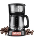 Gourmia Drip Coffee Maker 12 Cup One-Touch Operation GCM3282 - Black