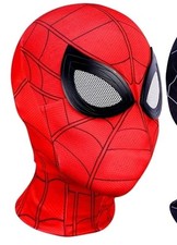 Spider-Man Full Head Mask Spiderman Movie Mask Only Costume Cosplay Kids Size