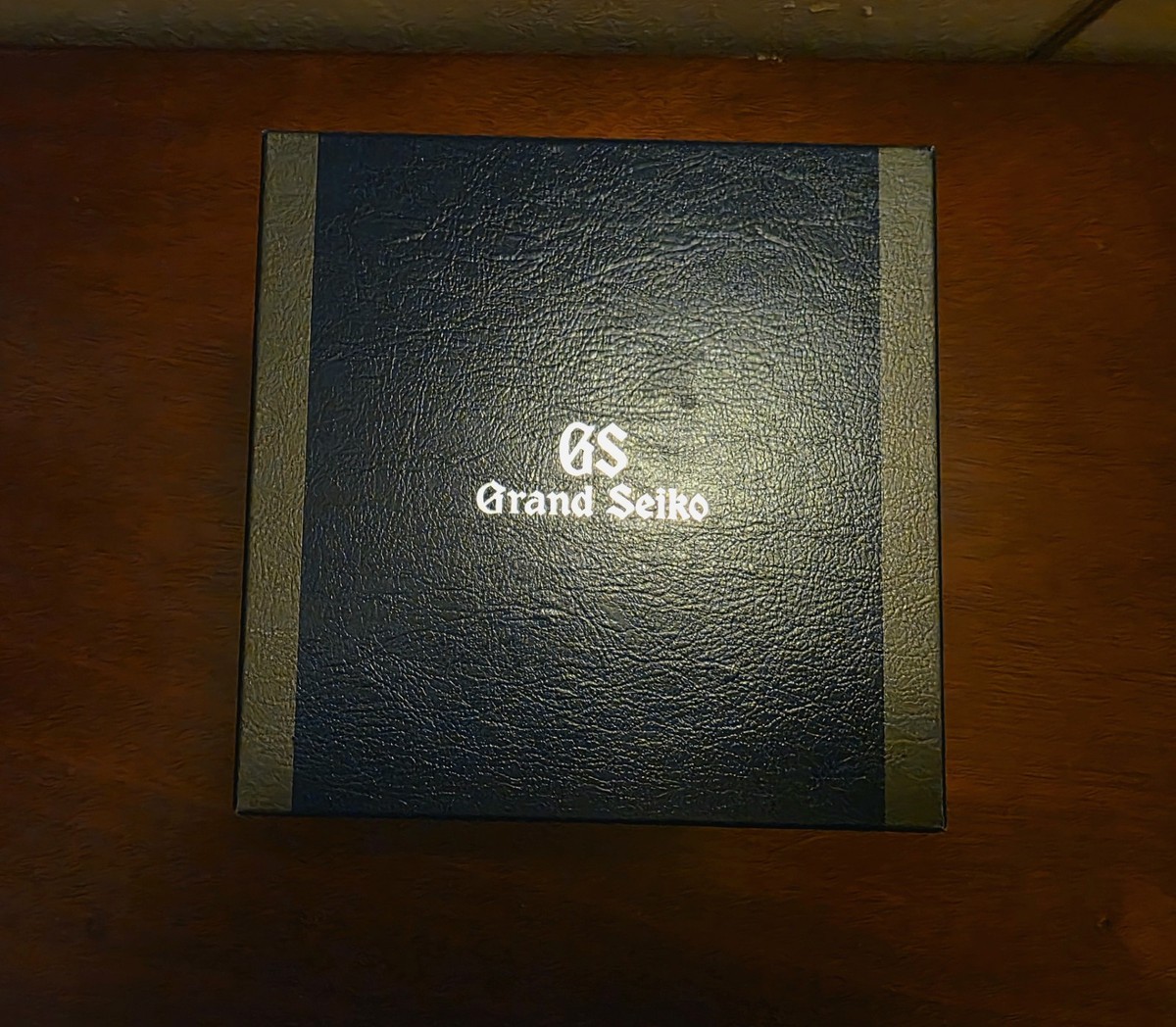 Genuine Seiko Watch Box GS Grand Seiko Watch Box Blue Box & Outer