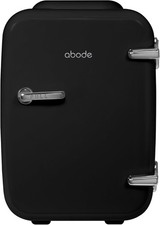 Image of Abode A4CLR201B Table Top Mini Fridge Portable Cooler & Warmer for Drinks Black