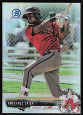 2017 Bowman Draft Chrome Refractor #BDC-99 Anfernee Grier