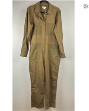 Outerknown Women's Olive Green Station Jumpsuit Size M Coverall