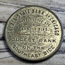 Drexel State Bank Chicago Illinois Good For 50c In Credit *B179