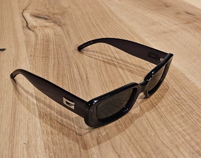 Gucci vintage sunglasses GG 2409 K04 deep blue transparent frame