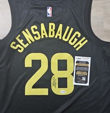 Brice Sensabaugh Signed Autographed Utah Jazz Jersey Jsa Coa
