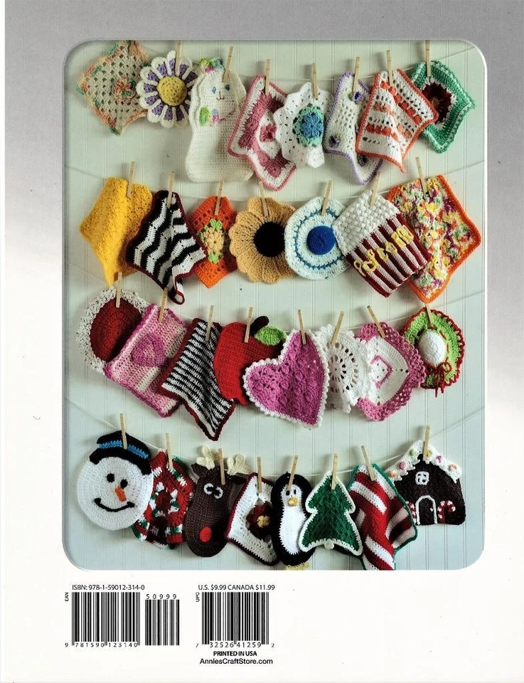 A Year of Dishcloths  Annie's Attic Crochet Pattern Book  52 Designs - Image 2 of 2