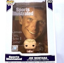 Figura de portada Funko Pop Sports Illustrated Joe Montana #03 NFL - Nuevo Geeksome