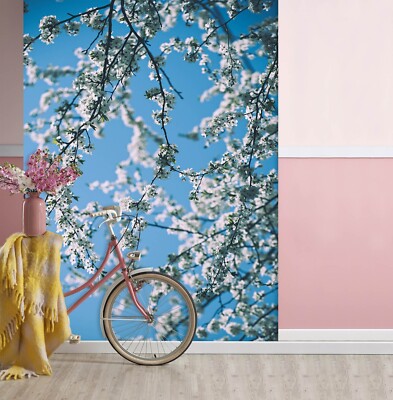 3D Flower Branch E496 Wallpaper Mural Paper Wall Print Indoor Murals CA Honey