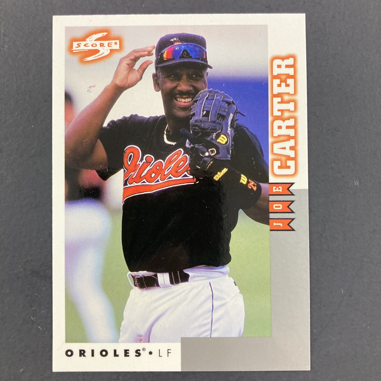 Joe Carter 1998 Score Rookie Traded Card #185 MLB Baltimore Orioles