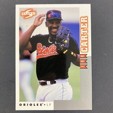 Joe Carter 1998 Score Rookie Traded Card #185 MLB Baltimore Orioles. rookie card picture