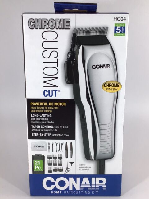 conair custom chrome haircut kit
