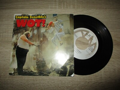 Captain Sensible Captain Sensible's Wot Single 7''
