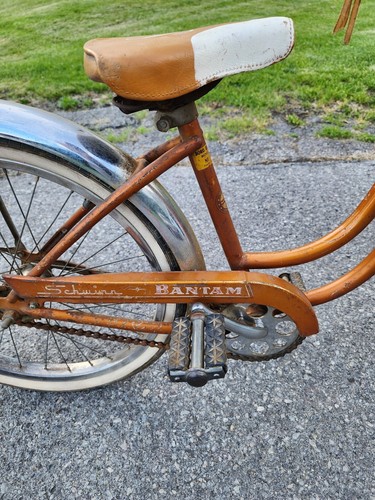 ORIGINAL 1967 SCHWINN 20" BANTAM BICYCLE RARE COPPERTONE COLOR 1 YEAR ONLY - Picture 5 of 14
