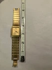 Seiko Model 7430-5479 Vintage Wrist Watch Gold Tone Quartz Japan