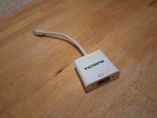 VGA, Thunderbolt / Displayport Adapter, weiß