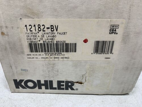 Kohler K-12182-BV Fairfax Single-Handle Centerset Lavatory Faucet - Picture 4 of 4
