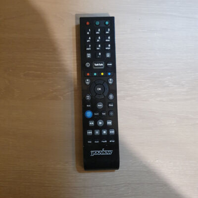 Original TalkTalk YouView URC179251-02R00 schwarz tragbare kabellose Fernbedienung