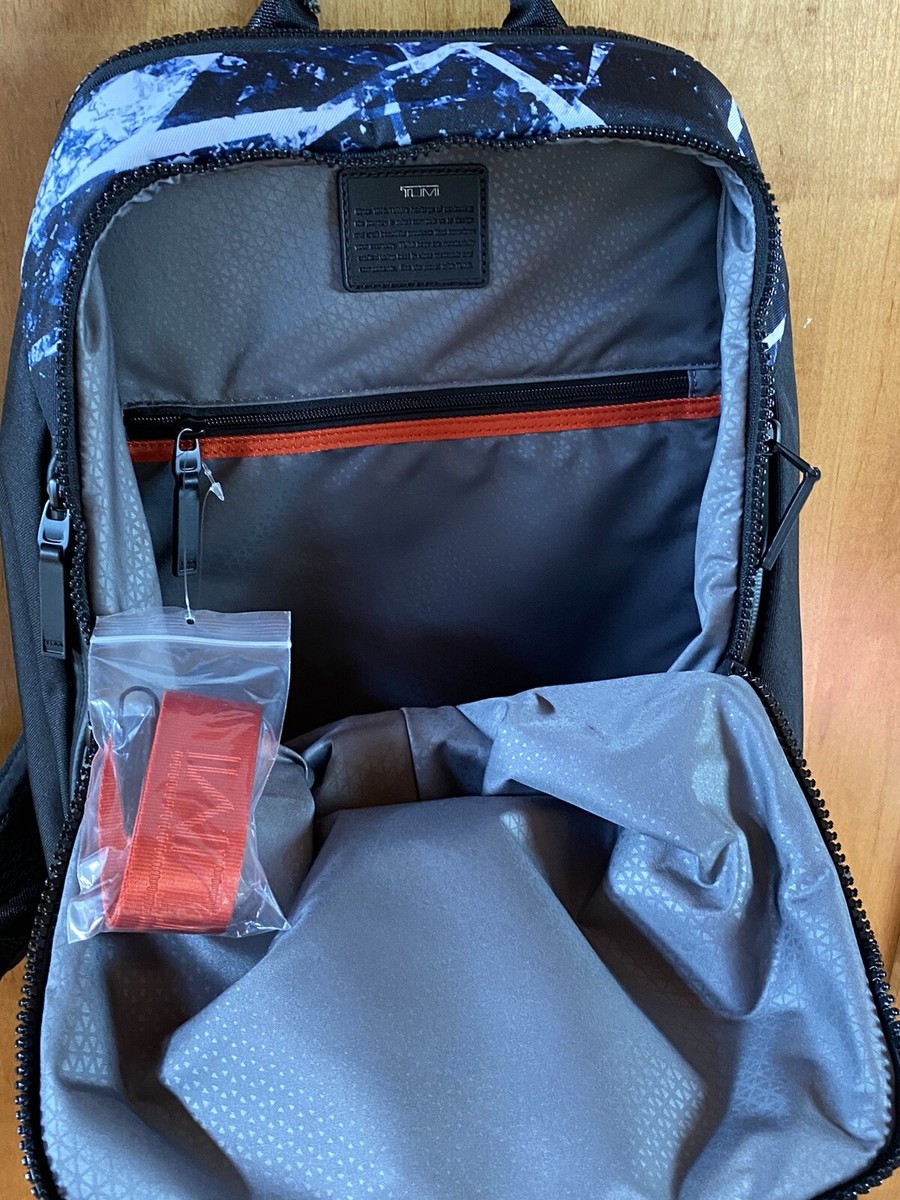Tumi Tahoe Finch Backpack Business Laptop Bag Shatter Print Tumi Tahoe Finch Backpack Business Laptop Bag Shatter Print