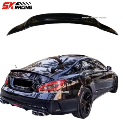 NEW Gloss Black Rear Trunk Spoiler Wing For 2012-2017 Benz CLS Class ...