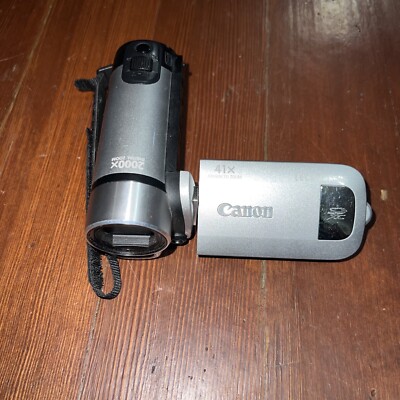 Canon Legria FS406 Digital Camcorder Camera 2000x Digital Zoom Silver